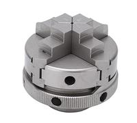 Self Centering Lathe Chuck 4 Jaw Lathe Chuck Reversible Jaw K02 50 M14 with Large Clamping Range