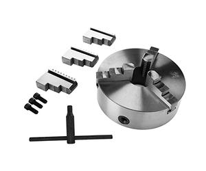 Self Centering Lathe Chuck Metal 3 Jaw Accessory Replacement Part Set Kit with WrenchK11-160 The Lathe Chuck is M Self Centering Lathe ChuckLathe ChuckLathe Chuck AccessoryWood