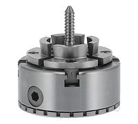 Self-Centering Lathe Chuck Set Heavy-Duty Woodworking Tool with Interface of in 8 KP96E 4 in