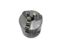 Self-Centering Machine Tool Chucks 3 Jaw-Type Manual Metal Scroll Chucks for milling Machines Front Loading/Rear Loading(K11-100-Rear Load)