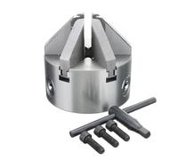 Self-Centering Manual Lathe Chuck 6 Jaw for Metal Working Drilling Machine K13-100/K13-125/K13-160/K13-200(K13-100-100mm)