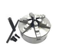 Self-Centering Manual Lathe Chuck 6 Jaw for Metal Working Drilling Machine K13-100/K13-125/K13-160/K13-200(K13-200-200mm)