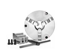 Self-Centering Three-jaw Manual Chuck K11-100 Lathe Machine Tool Precision Manual Fixture Positive and Negative Jaws(K21-160)