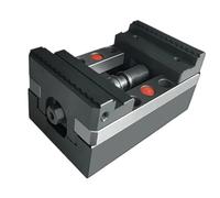 Self - Centring Accuracy Four - Axis Vise, K90-125, K90-150 with Quick - Change Soft Jaws Bench Vise Machine Tool Fixture Dual - Purpose High - Jaw Pliers with Zero - Point Hole (- 150)