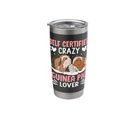 Self Certified Crazy Guinea Pig Lover Stainless Steel Insulated Tumbler