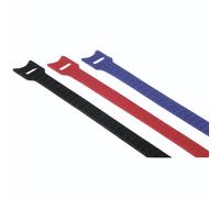 Self Clamping Cable Ties, Reusable, 12x145mm, Colorful, 12-Piece
