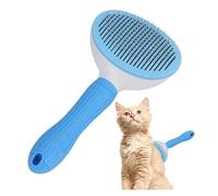 Self-Cleaning Cat Brush & Dog Slicker Brush - Detangling Pet Comb for Shedding, Applicable to Indoor Cats and Goldendoodles