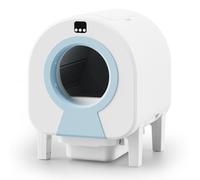Self-cleaning Cat Litter Box, Automatic with Wifi App Control, Electric Intelligent Sensing, Self Cleaning Tray with Safety Protection, Anti-odor, Anti-bacterial blue wifi版2.4G