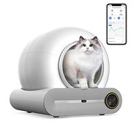 Self Cleaning Cat Litter Box, Extra Large Automatic Litter Box for Multi Cats, APP Control with Odor Removal and Safety Protection