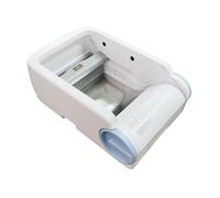 Self-Cleaning Cat Litter Box with Anti-Splash Design - Intelligent Stainless Steel Automatic Pet Toilet for Efficient Waste Management