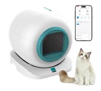 Self-Cleaning Cat Litter Box with Odor Control, App Control, and Multi-Cat Detection for Automatic Pet Waste Management