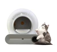 Self-Cleaning Cat Litter Tray,Odor Removal Smart Robot Litter Box,App Control Easy Clean,Ion Sterilization and Odor Removal, Compatible with Various Cat Litter Types A