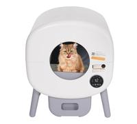 Self Cleaning Cat Litter Tray, Smart Kitten Litter Box, 76L Extra Large Capacity Automatic Cat Tray, Extra Large/Odor Removal/APP Control Smart Robot Tray, Smart Kitten Litter Box for Multiple Cats