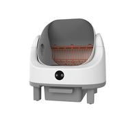 Self-Cleaning Cat Litter Tray with Top Opening Design, Smart Automatic Cat Litter Box, More Space, Automatic Modes, Suitable for Multi-Cat Households and Large Cats, Instant Cleaning & Easy Scooping