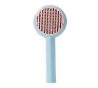 Self-Cleaning Dog Pick Brush | Soft Cat Cleaning Brush | Portable Massage Comb and Grooming Accessory for Kitten, Hamster and
