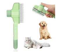 Self-Cleaning Flea Comb for Pets, Lice Comb, Cat Dog Flea Comb, Self-Cleaning Cat Comb, Flea Comb for Removing Pet Hair, Grooming Brush from Dandruff or Lice