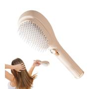 Self-Cleaning Hair Brush - Detangling Hair Brush, Rotating Telescopic Massage Combs | Head Massage Combs, All-Purpose Hair Brush for Detangling for All Hair and Wig Types, 8.66 x 2.76 Inches