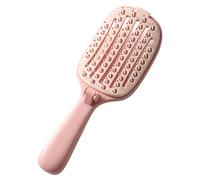 Self Cleaning Hair Brush - Foldable Self Cleaning Hairstyling Tool, Hairs Smoothing Comb for Easy Use, Perfect for Women Girls Ladies Wives Mothers, Hotel Travelers, Swimmers Swimming Pool Hair Care