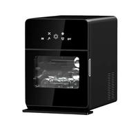 Self-Cleaning Ice Maker, 1.7L Water Tank Ice Maker Machine Countertop, 50 Mm Diameter Large Ice Ball, 3°C Cooling Function, Large LCD Digital Displayfor Home/Bar