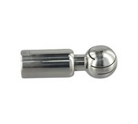 Self-Cleaning Spray Ball 316L Steel 1-6m Coverage CIP | 316L stainless steel, 3/4" NPT female thread, sanitary polish, CIP tank cleaning, resistant