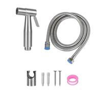 Self Cleaning Stainless Steel Shower Head Bidet Sprayer Set for Toilet Handheld Hand Faucet for Bathroom Hand for Personal and Bathroom Cleaning