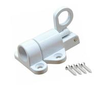 Self-Closing Aluminum Door Spring Hinge for Skylights & Doors Automatic Locking Mechanism White Finish Easy Installation Ideal for Home & Office Use