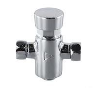 Self-Closing Delay Action Shower Tap, Chrome Brass Timed Non Concussive Exposed Shower Valve, Timed Flow Design for Water Efficiency