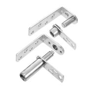 Self-Closing Heavy Duty Stainless Steel Door Hinges - Dual Directional Pivot for Cafe & Saloon Doors Smooth Operation Versatile for Homes & Businesses