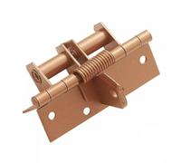 Self Closing Invisible Door Hinge 90 Degree Stop Metal(gold)
