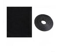 Self-Closing Magnetic Screen for French Doors Easy Fit(Black 1.5*2m) | polyester mesh, black or white options, 150x200cm size, resists tears, simple cleaning