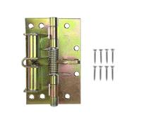 Self Closing Spring Hinge, 90 Degree Self Closing Door Hinge 100x64mm(Color b)