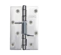 Self Closing Spring Hinge -Soft-Close Hinges for Cabinets, Doors, and Furniture - Easy Installation with Screws Included(5 Set4 in)