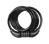 Self Coiling Combination Cable 1.8m X 8mm Master Lock Multi One Size