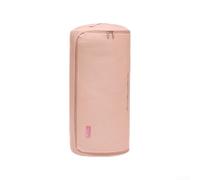 Self Compression Storage Bags for Comforters and Blankets | For Ultra Space Saving Organizer with Zippered Top | Water-Repellent Lasting Fabric for Closet Bed Underbed(Small - Pink)