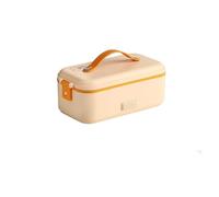 Self Cooking Electric Lunch Box, Portable Food Warmer, 304 Stainless Steel Inner Pot self Heating Lunch Box, Adult Insulated Lunch Box, Suitable for Home Office Travel Cooking Food B,0.4L