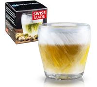 Self-Cooling Drinking Cup from CoolDownDrink, Forget ice Cubes, Cool Your Drink Without diluting Them. Preserves The True Taste. Perfect for Shots, Gin, Grappa, Whiskey, Vodka. 1 x 80ml Glass/Tumbler