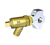 Self Cutting Drain Cock, Brass
