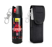Self Defence Spray NOYZIE UK Legal Pepper Spray Alternative for Men & Women with UV Marking & Keychain - Criminal Identifier Spray for Personal Protection - 15ml PLUS Carry Pouch