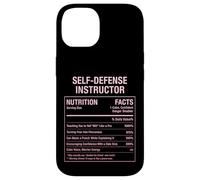Self-Defense Instructor Nutritional Facts Case for iPhone 14