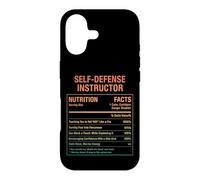 Self-Defense Instructor Nutritional Facts Case for iPhone 17