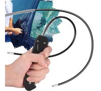 Self-defense Whip, Portable Multifunctional Defense Whip, Car Safety Window Breaking Tools, Personal Martial Arts Training Fitness Whip -UKHZ01