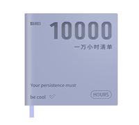 Self-Discipline Checklist Notepad Pocket Diary 10000 Hours Notebooks Portable Notebook Office School Stationery Supplies