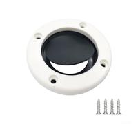 Self-Draining Drain Valve Kit for Yachts and Boats, 47 mm Hole Spacing, ABS and Rubber Check Valve, UV-Resistant Accessories for Cockpit Drainage Systems (1 Piece)