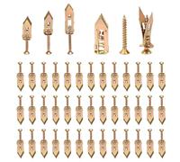 Self Drilling Anchor Screws, 120 Pcs Plasterboard Fixings, 3Sizes Self Drilling Anchor Screws Drywall Selfs Drillings Anchors with Screw Kit for Hanging Picture Clock Wall Light Cabinet