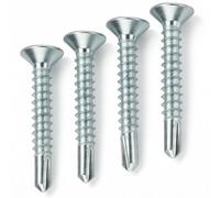 Self-Drilling Screws BZP Countersunk - 3.5 x 13mm (No. 6 x 1/2") - Pack of 200