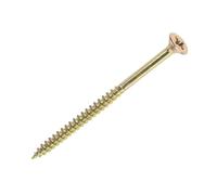 Self-Drilling Screws for Wood, Sharp Drill Point, Rust-Resistant, Durable Finish, Easy Installation, Anti-Rust, Ideal for Furniture Projects, Carpentry & Home Maintenance (Gold, 5x50mm)
