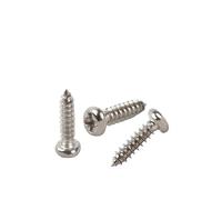Self Drilling Screws， Round Head Self Tapping Screws Carbon Steel M2x(4-20) mm for Micro Electronic DIY Pack of 1000(M2 X 10MM)