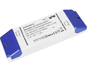 Self Electronics 1645980 SLD75-12VL-E LED Transformer Constant Voltage 75 W 1-6.25 A 12 V/DC Dimmable, Furniture Approval Voltage: 12 V Power: 75 W