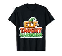 Self Elf Tought Gardener Christmas Funny Holiday Gardening T-Shirt