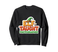 Self Elf Tought Photographer Christmas Photography Lover Fun Sweatshirt